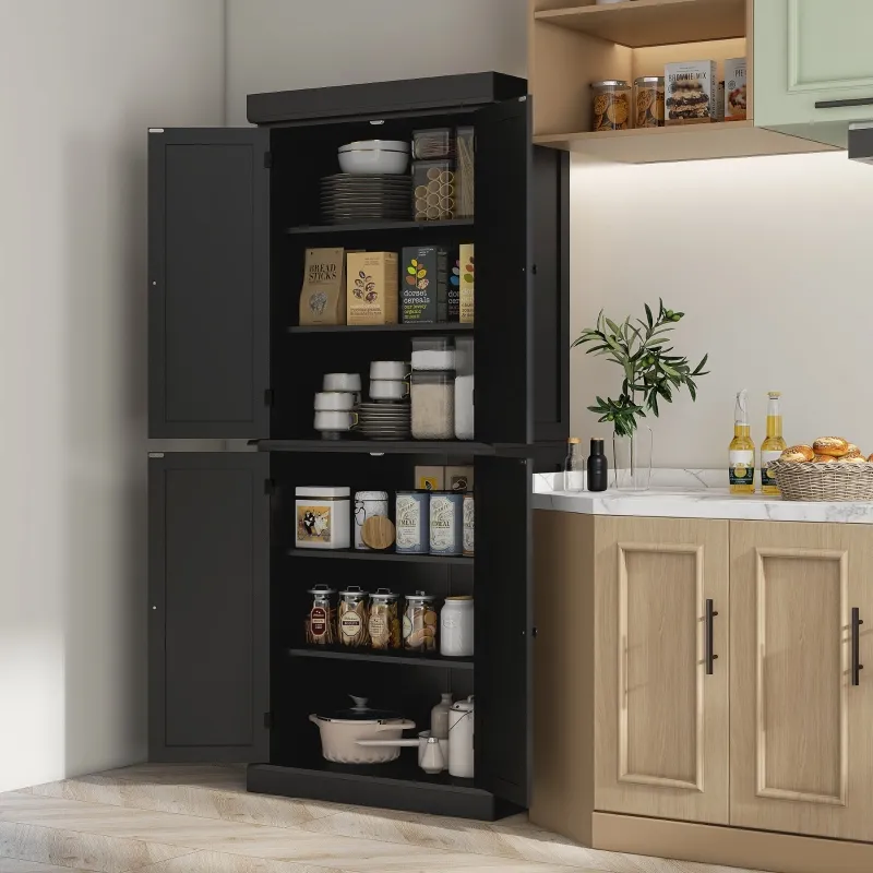 Modular 4-Door Pantry Cabinet